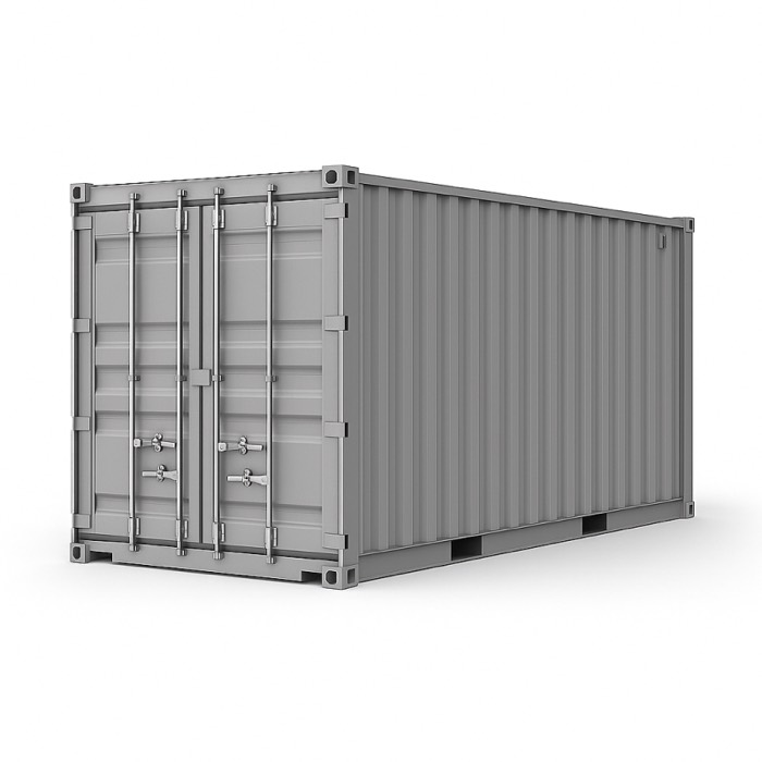 Container de obra de 6 metros